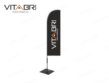 Flaga reklamowa VITABRI F2 90x350cm